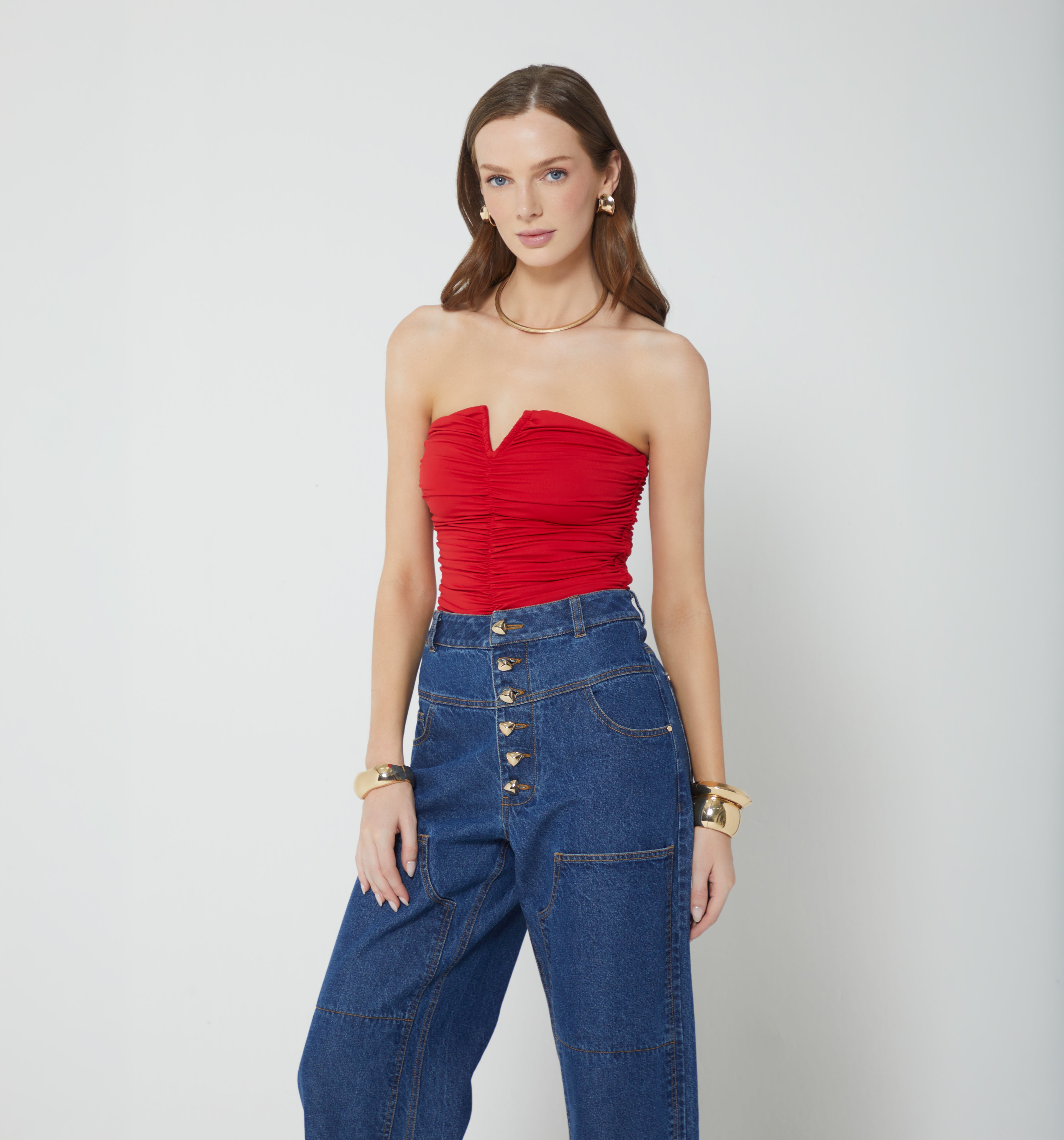 Body Straple Drapeado