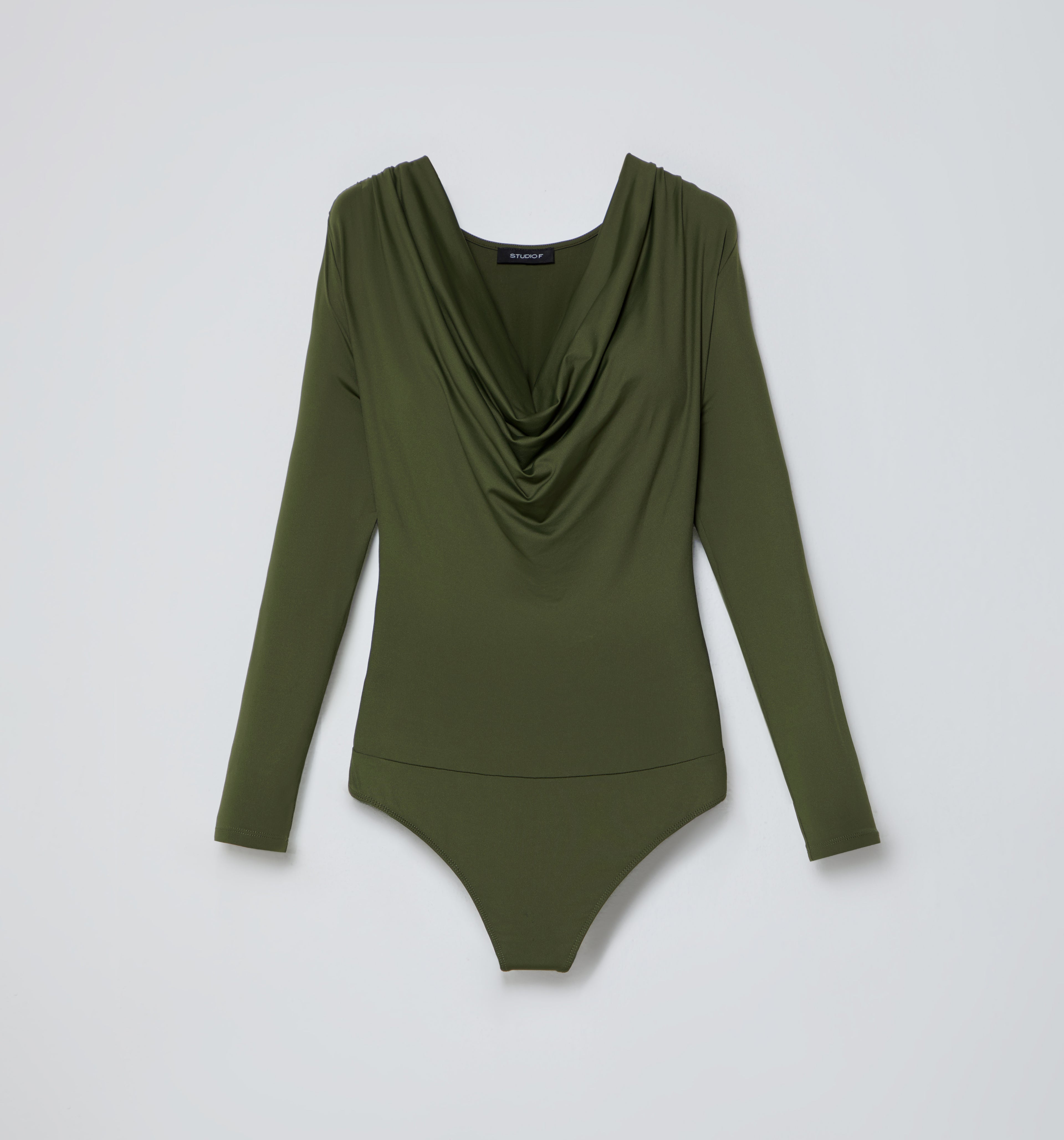 Body Manga Larga Escote Pelicano