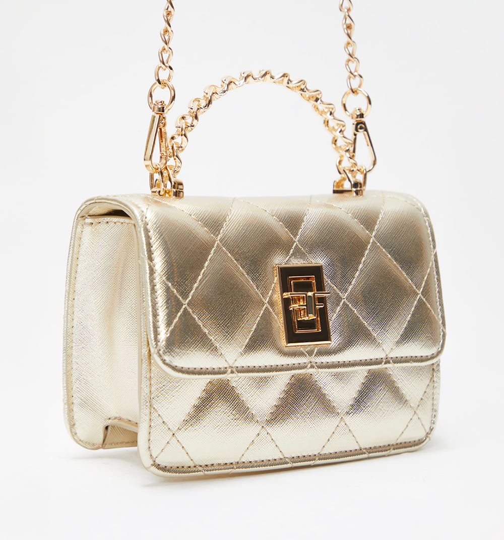 Bolso De Mano Acolchado