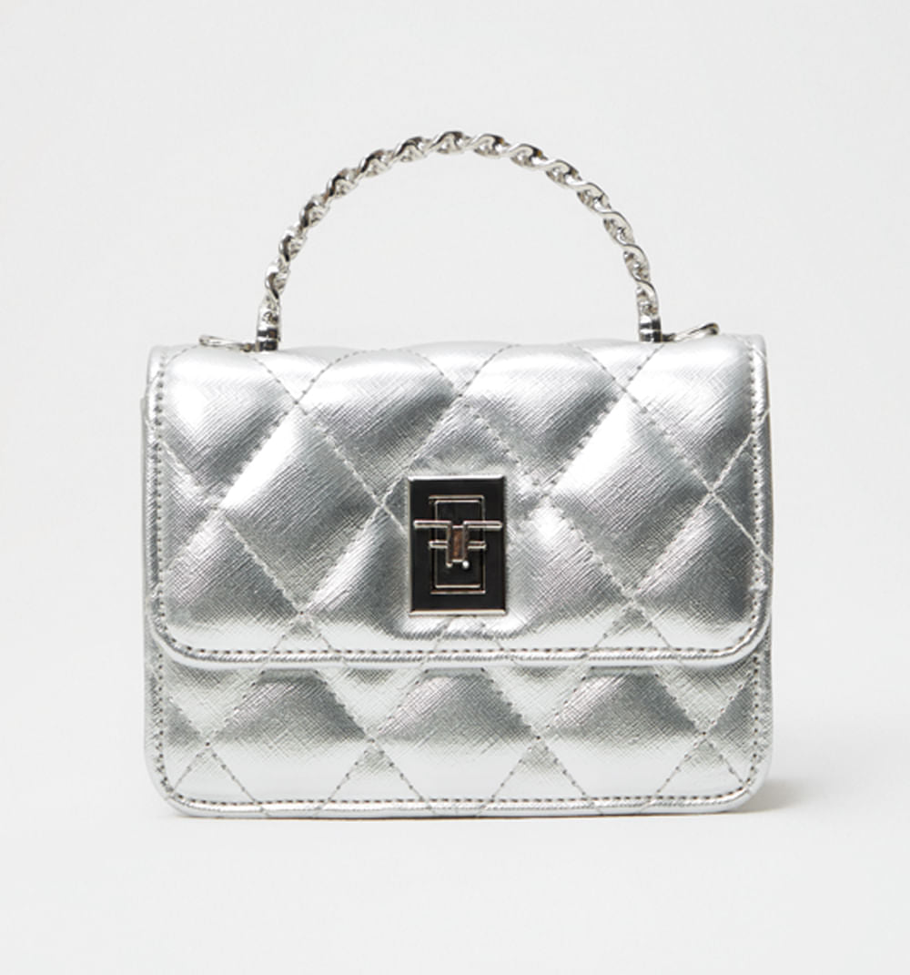 Bolso De Mano Acolchado