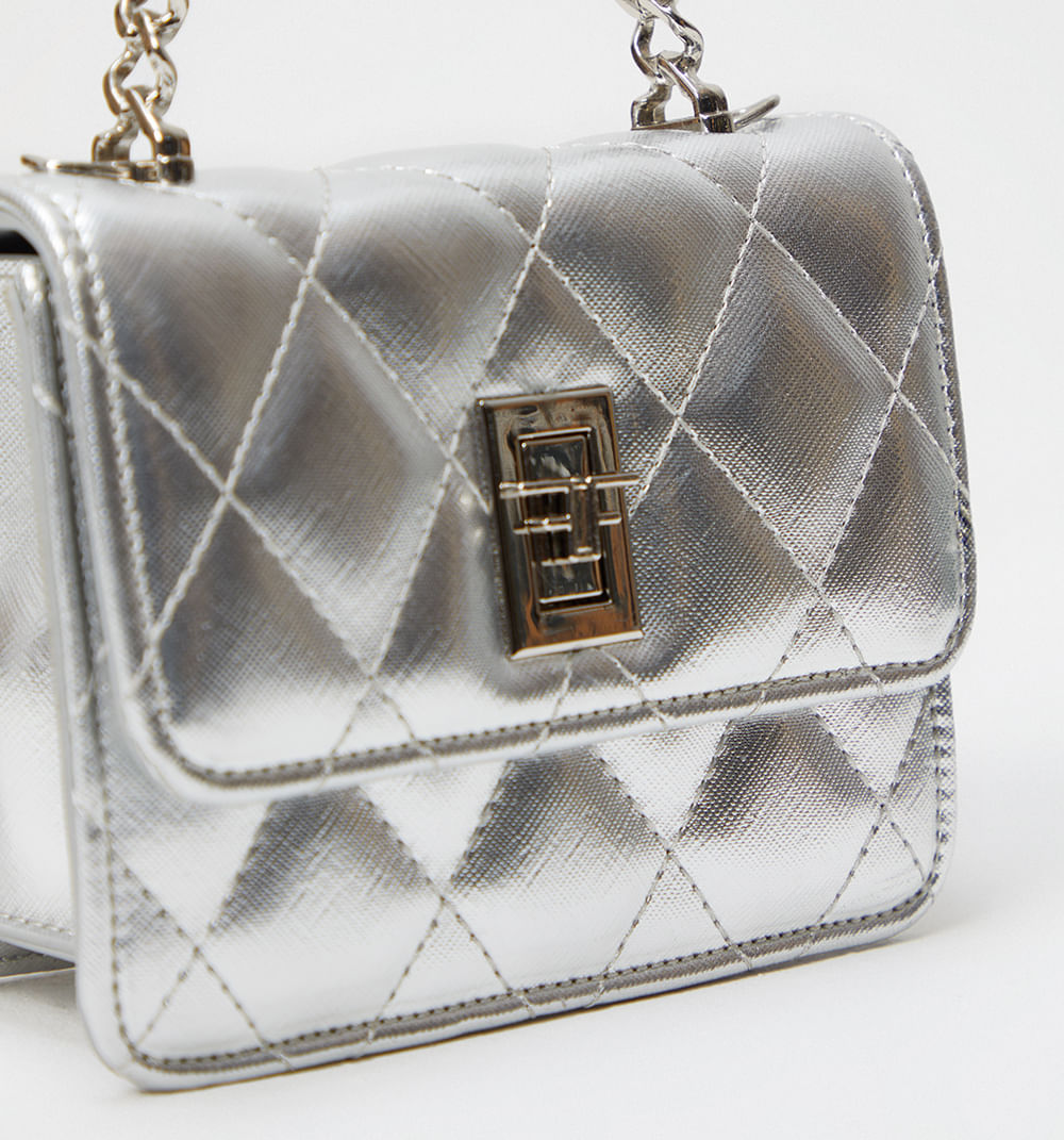 Bolso De Mano Acolchado