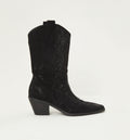 Bota Caña Media Con Hot Fix