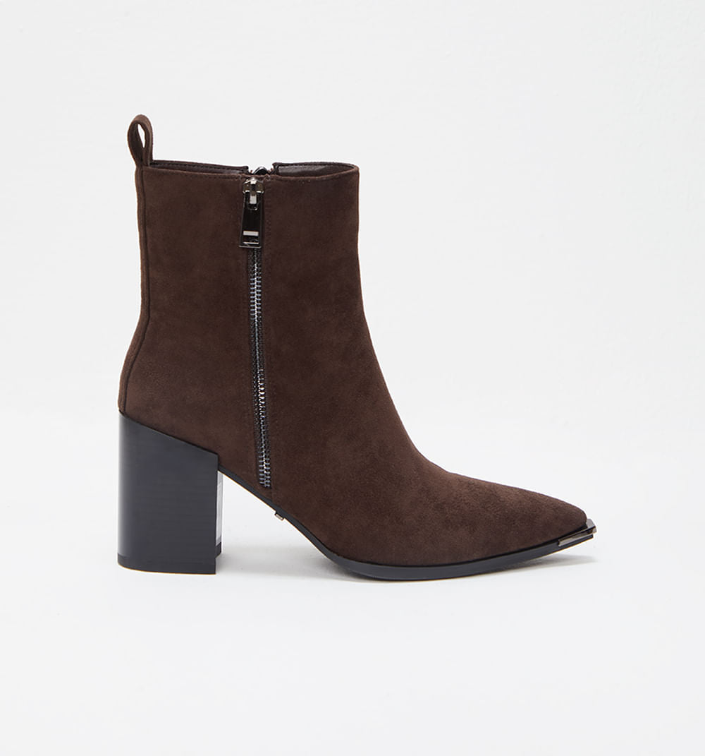 Botin Para Mujer En Suede