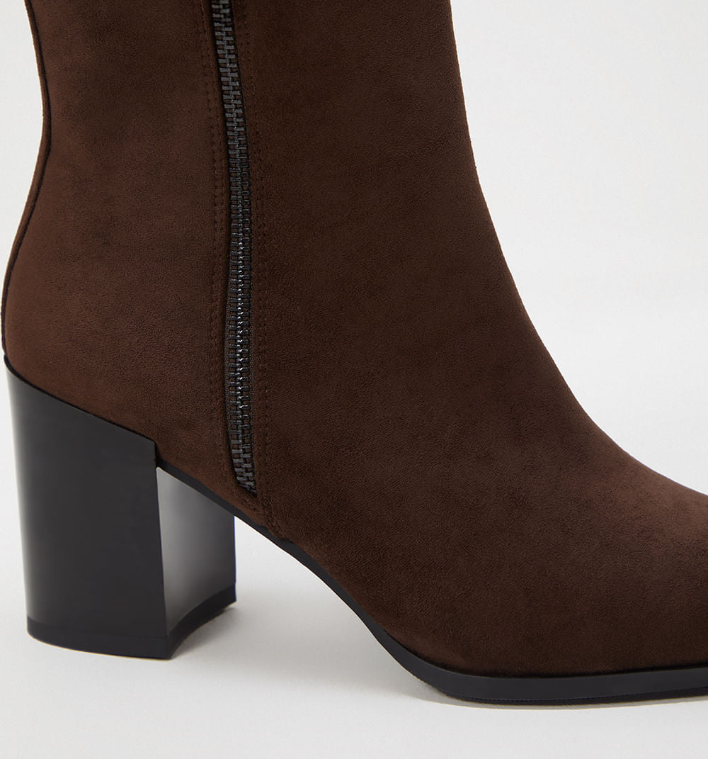 Botín En Suede