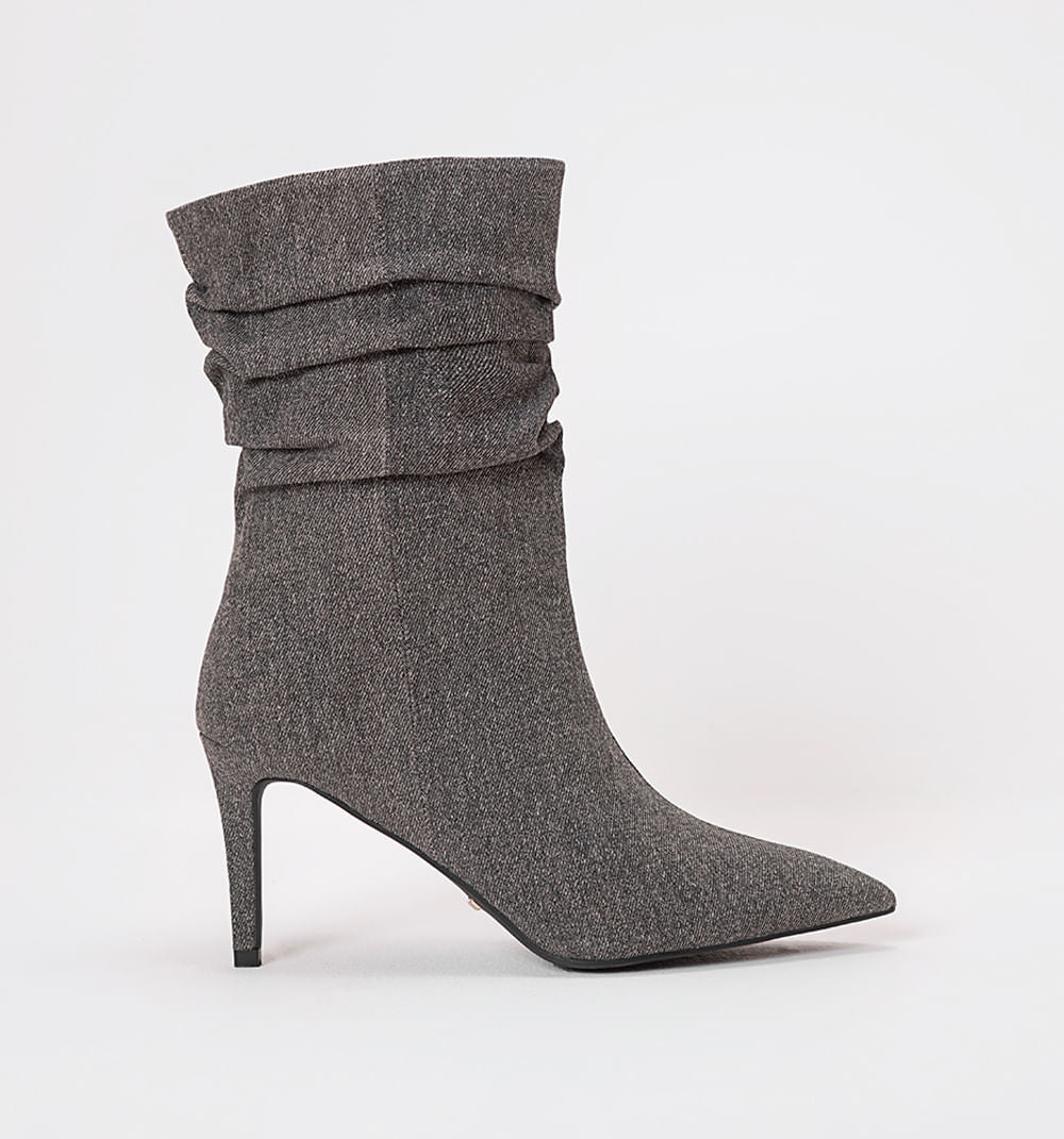 Bota Cana Media En Denim