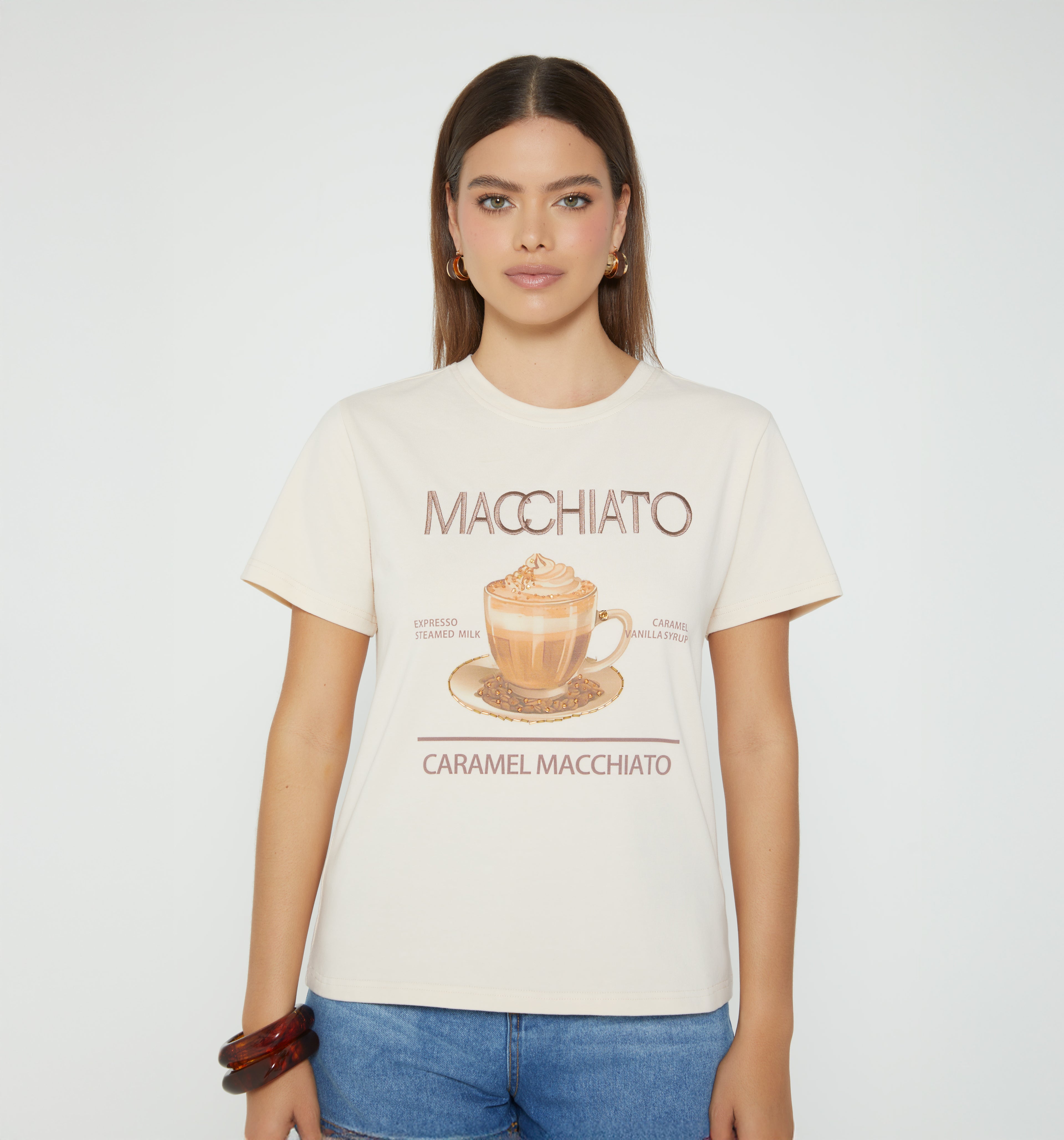 Camiseta Manga Corta Macchiato