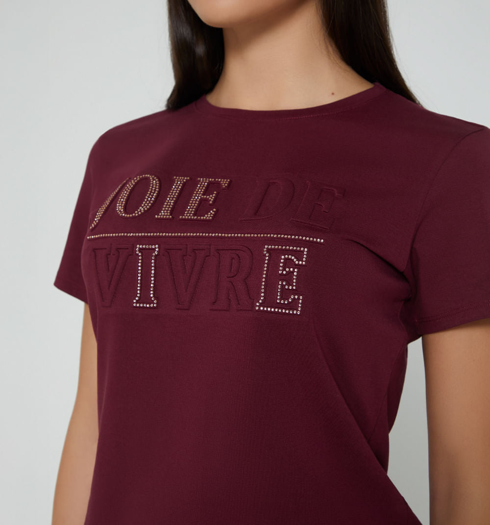 Camiseta Repujado Y Hotfix