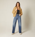Chamarra Para Mujer Maxi Bolsillos