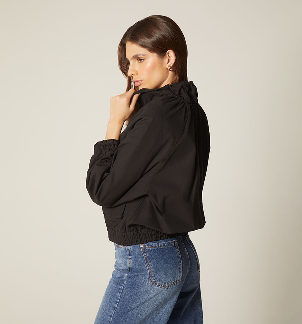 Chamarra Para Mujer Maxi Bolsillos