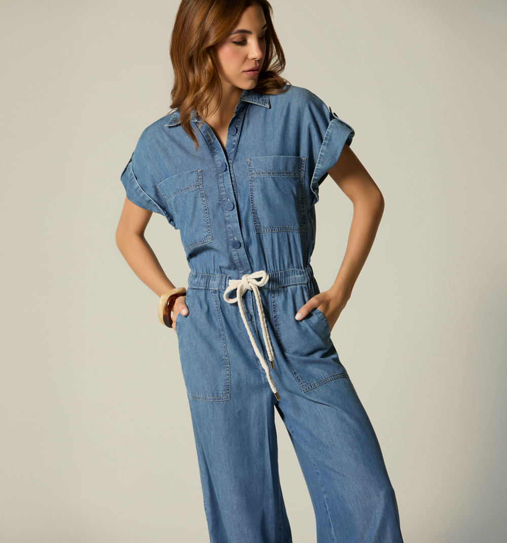 Enterizo Short Blusa Manga Japonesa