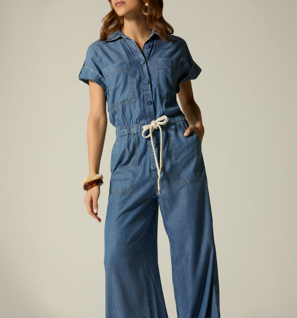 Enterizo Short Blusa Manga Japonesa