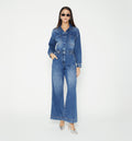 Enterizo Largo Palazo Blusa M/L