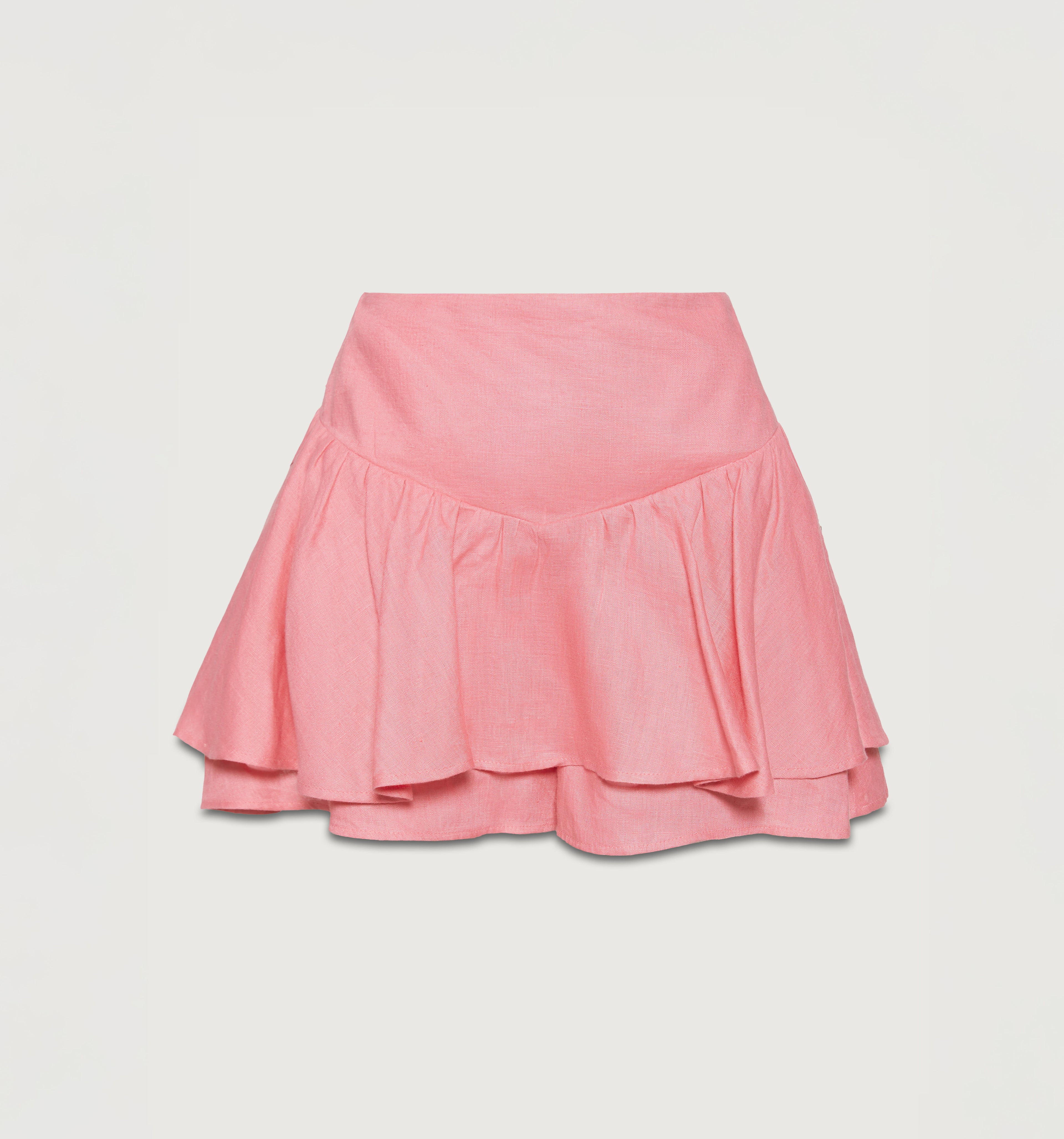 Falda Short Con Boleros