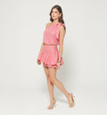 Falda Short Con Boleros