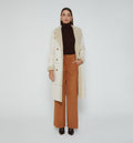 Gaban En Suede Con Interior En Teddy