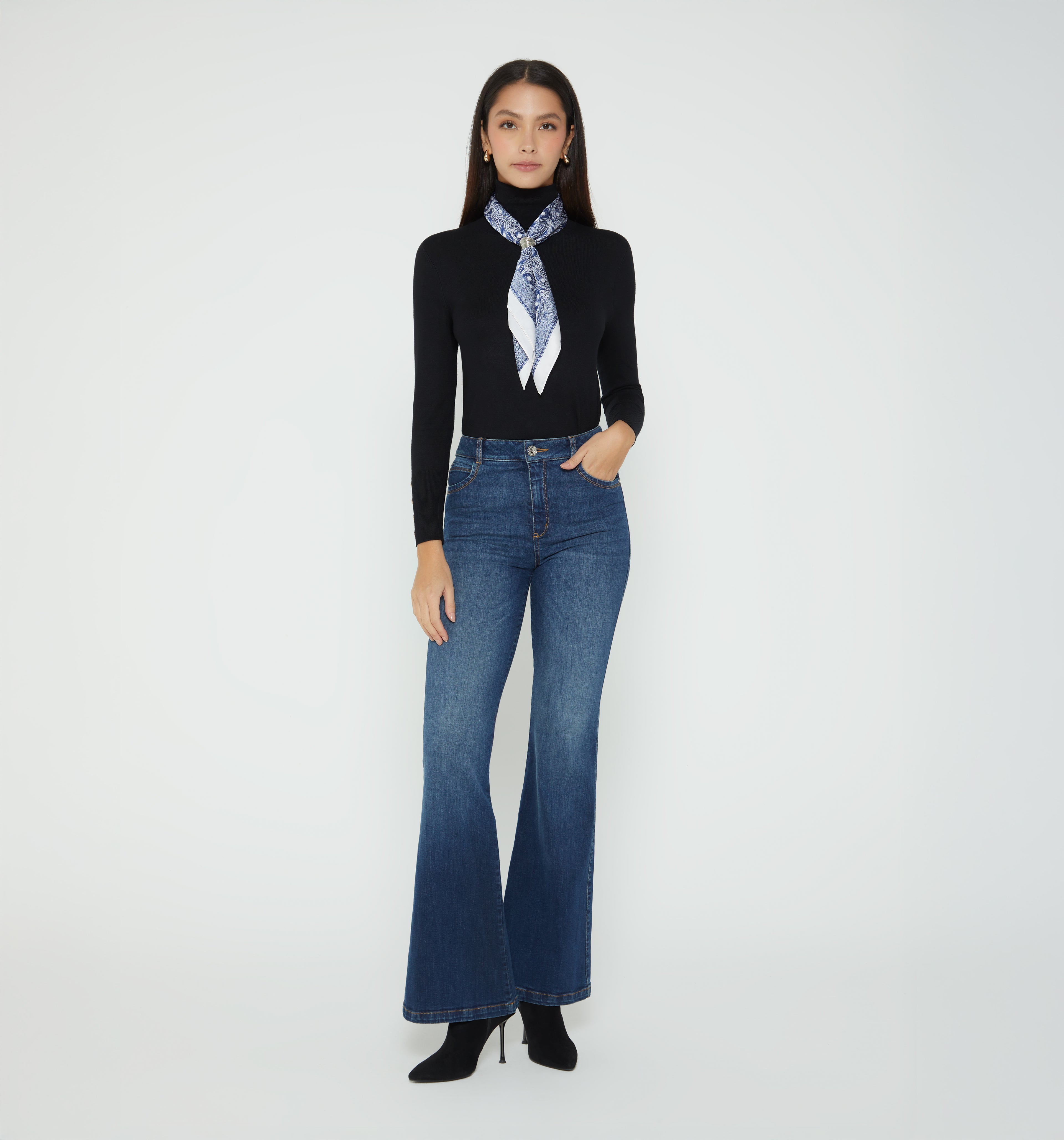 Jean Bota Campana Tiro Alto Bardot - Azul