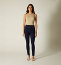 Jean  Skinny Tiro Alto Cinco Bolsillos