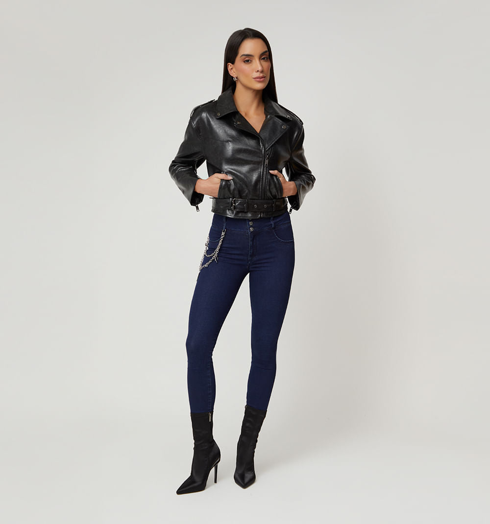 Jean Ultraslim Tiro Alto Correa Cadena