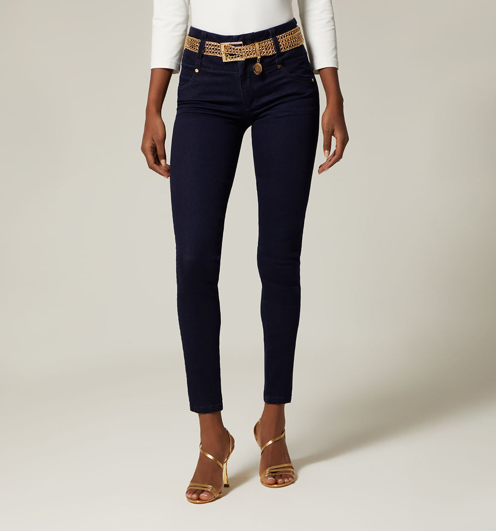 Jeans Ultraslim Levanta Cola Correa
