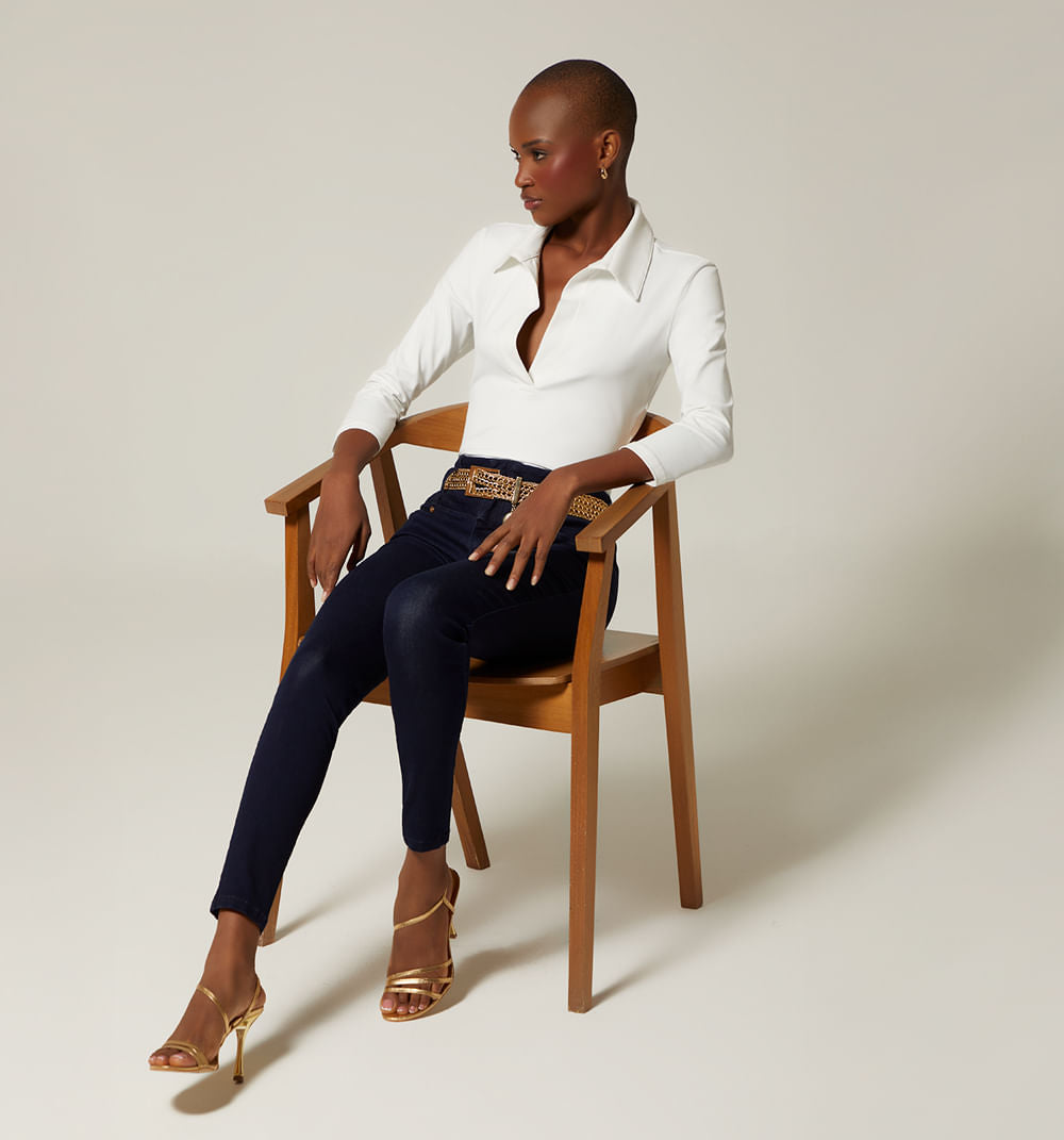 Jeans Ultraslim Levanta Cola Correa