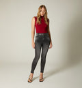 Jean Skinny Tiro Super Alto Correa