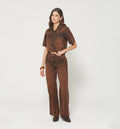 Jean Wide Leg Corte En Piernas.