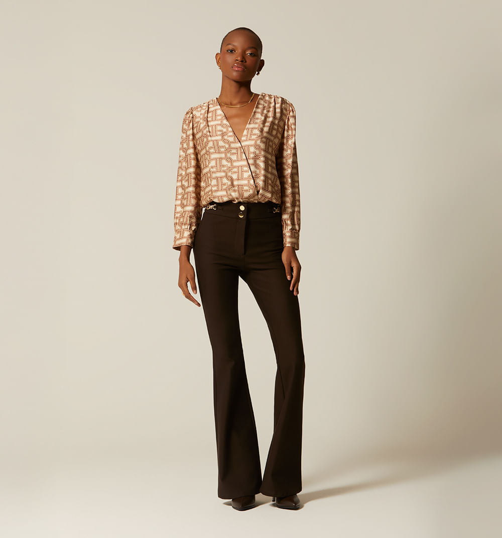Leggins Bota Campana Con Herrajes