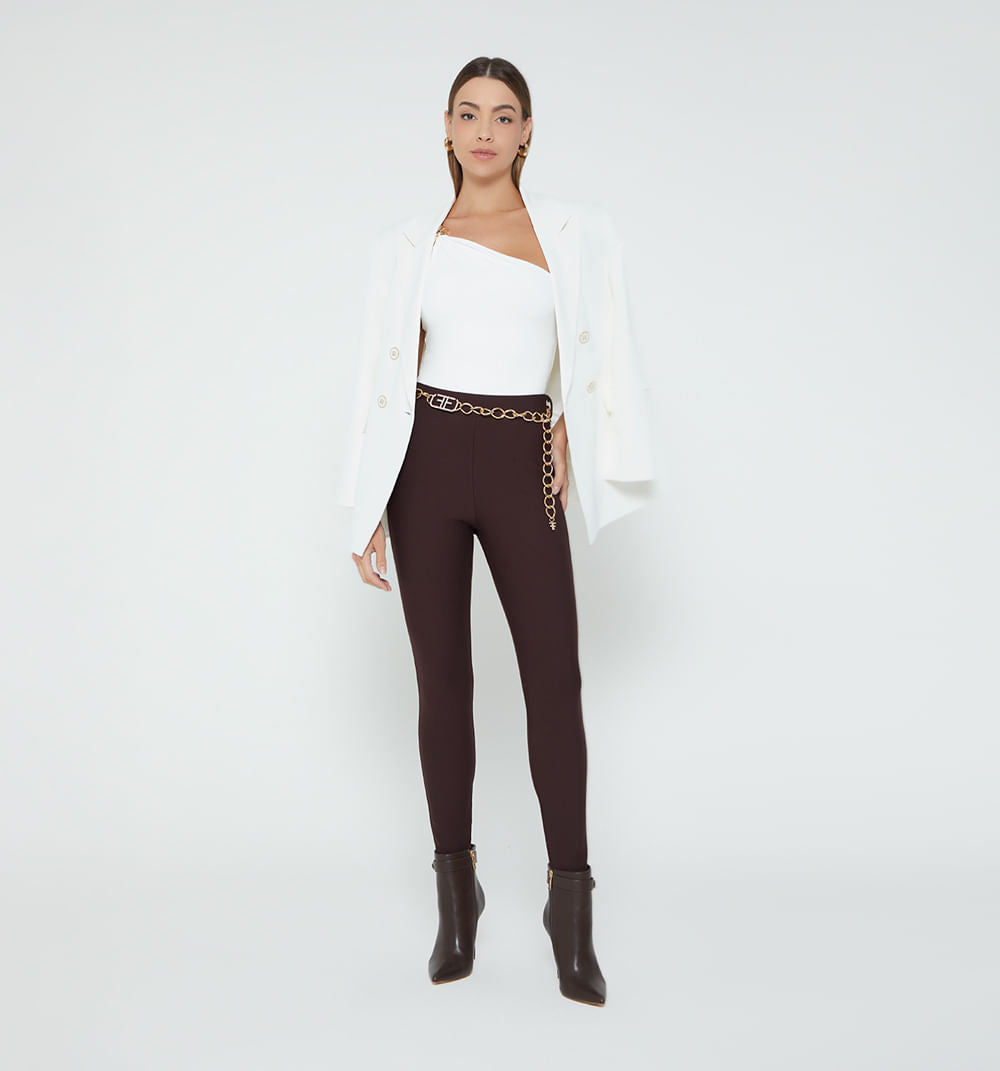 Leggins Pitillo Con Correa