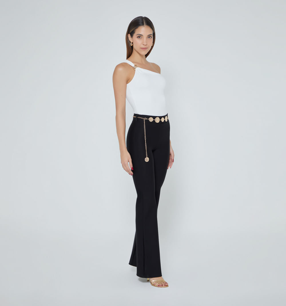 Leggins Tiro Alto Con Correa