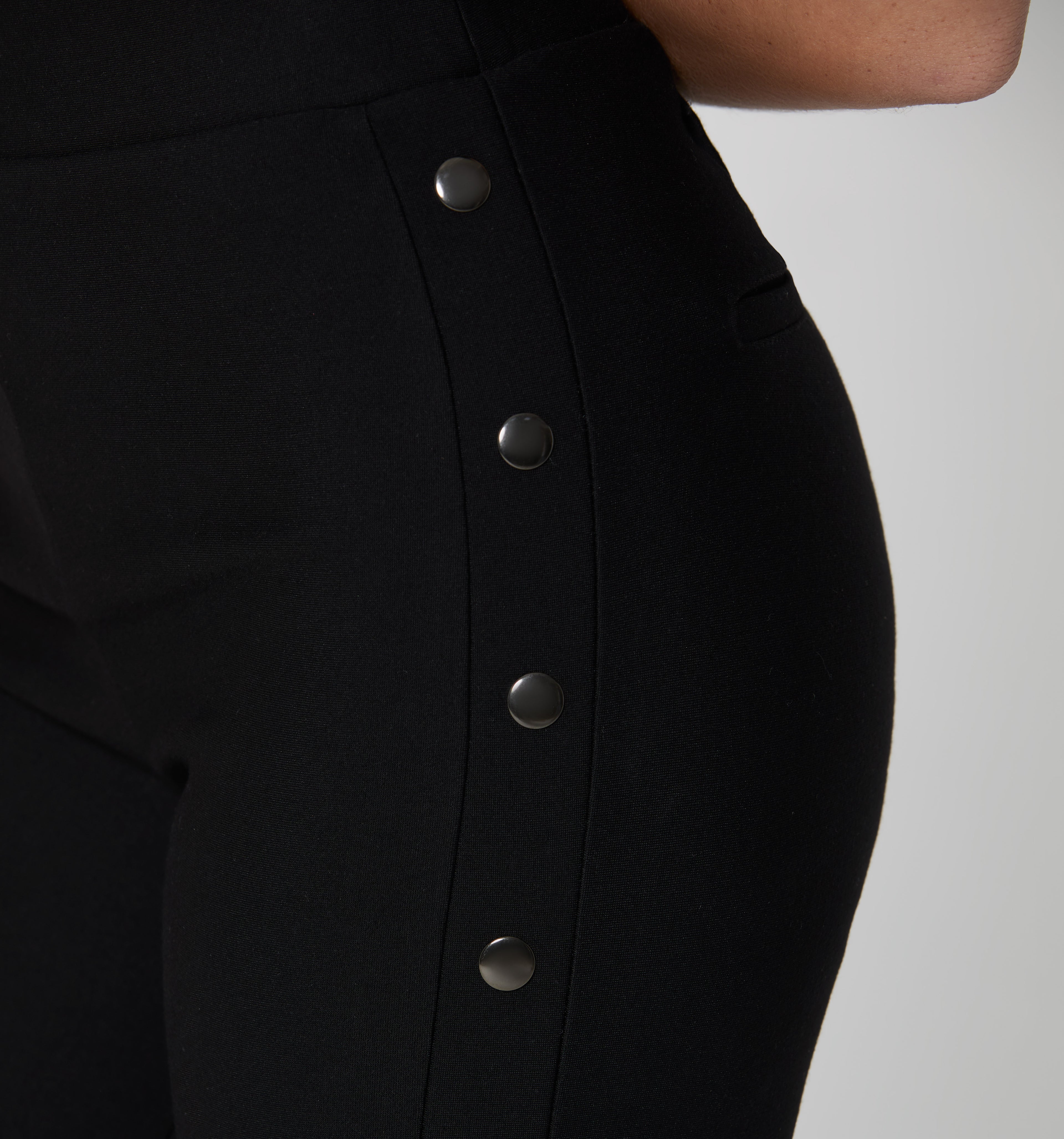 Leggins  Bota Campana Broches En Lateral