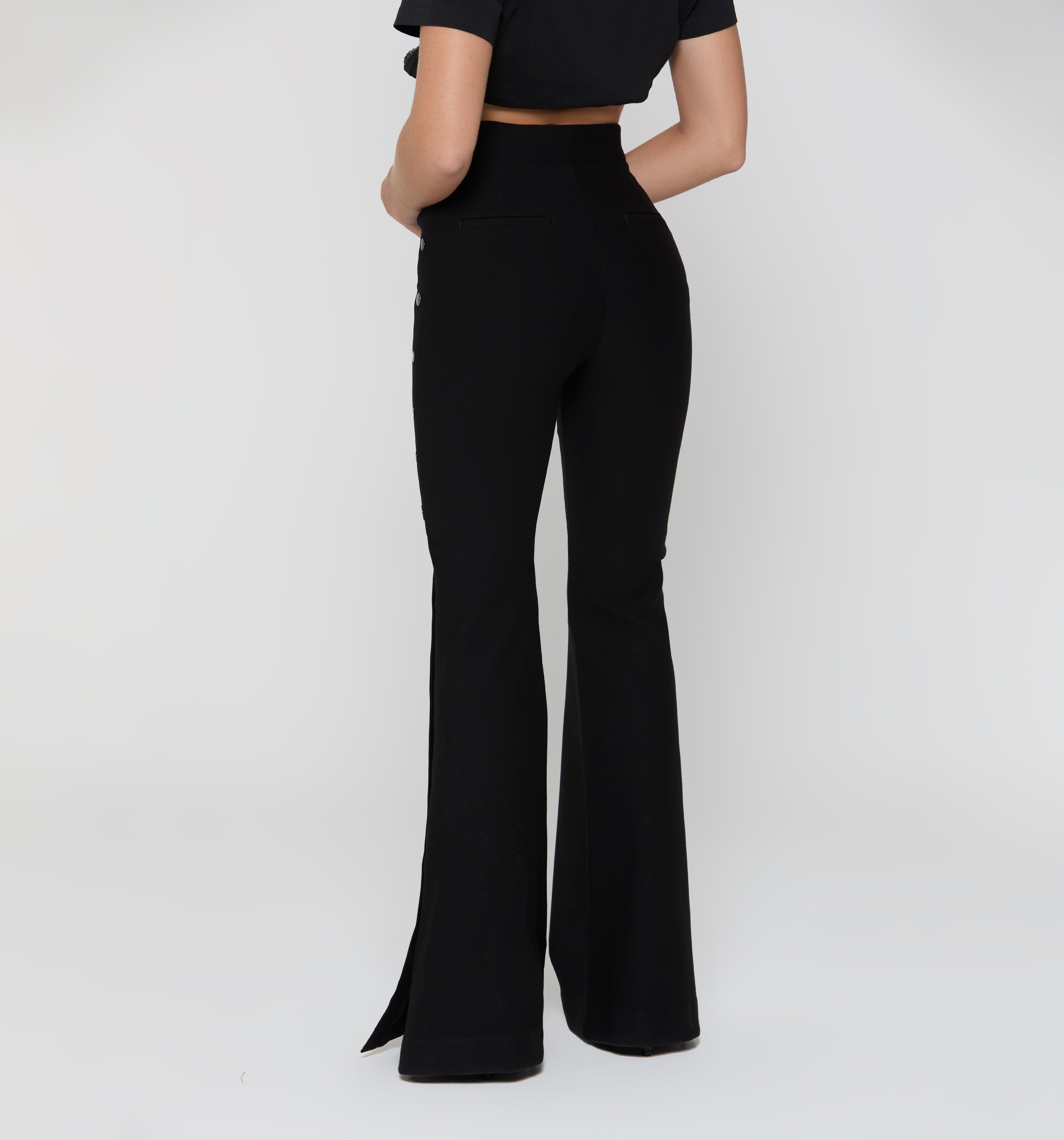 Leggins  Bota Campana Broches En Lateral