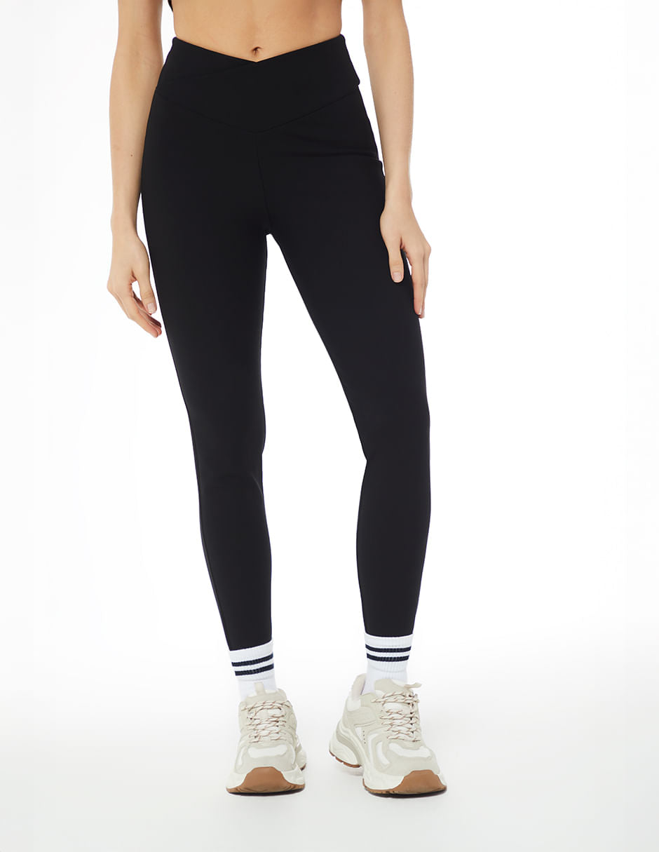 Leggins Pitillo Con Pretina Ancha