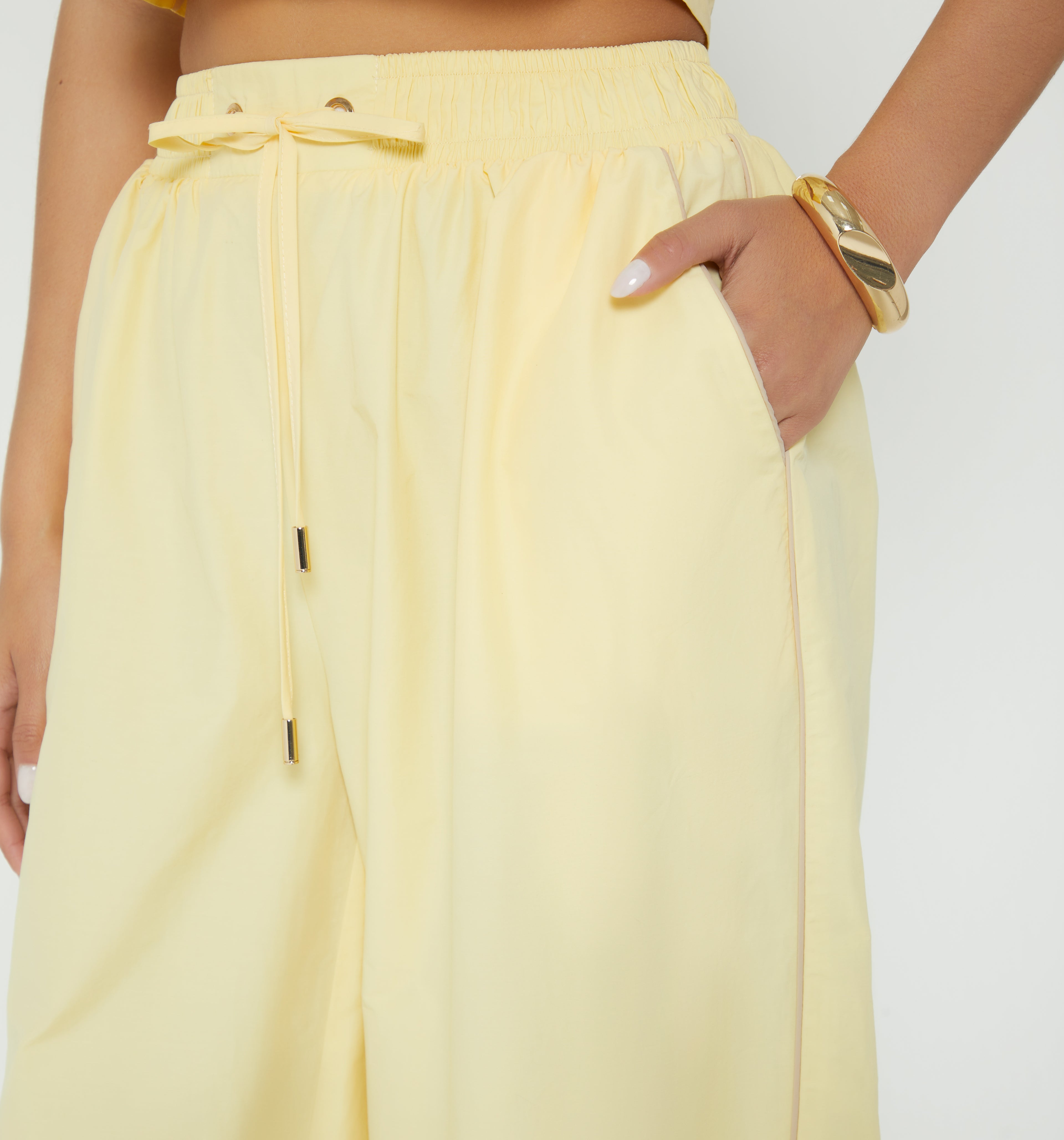Pantalon Tiro Alto Bombacho