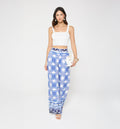 Pantalon Palazzo Tiro Alto