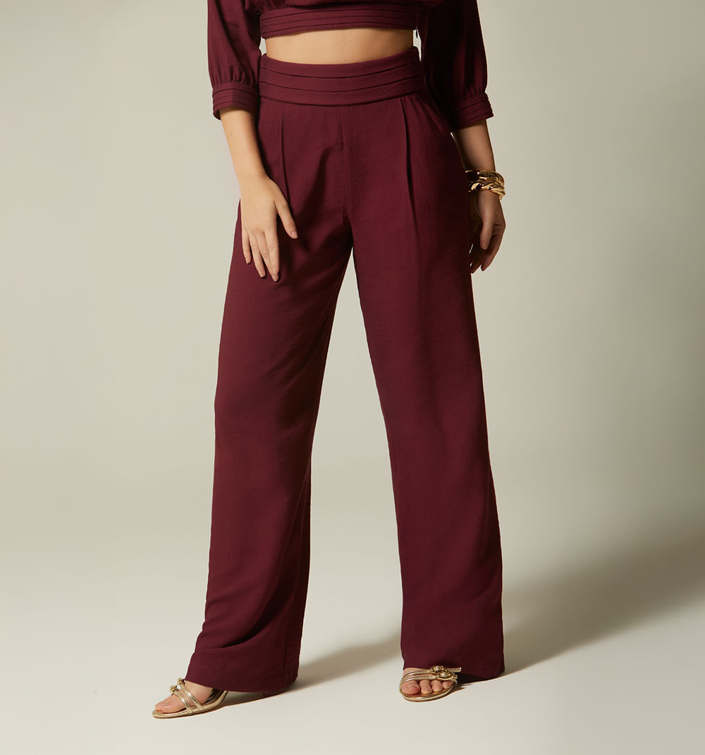 Pantalon Palazo Prenses En Pretina