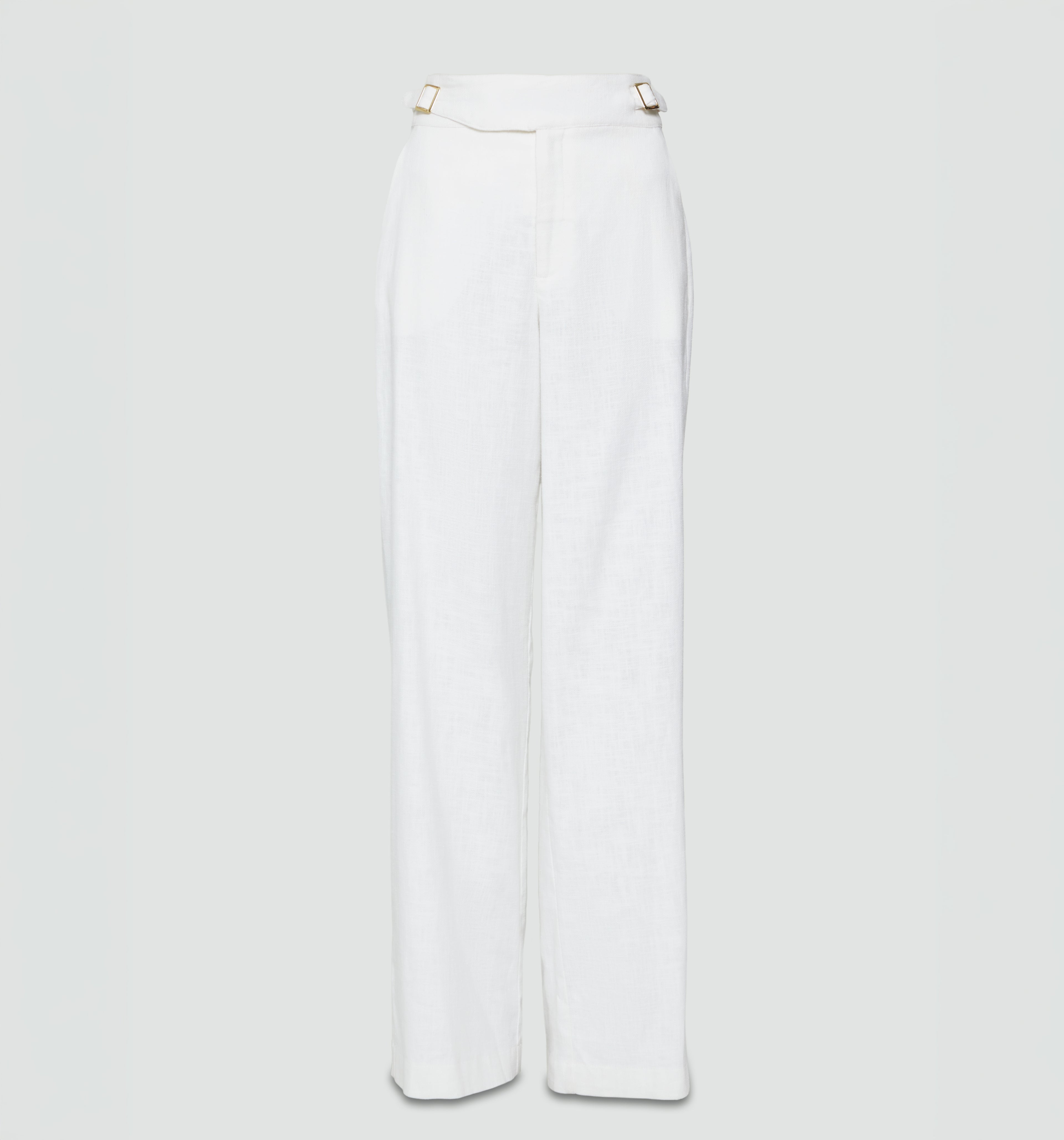 Pantalon Palazo Pretina Ancha Hebilla