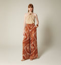 Pantalon Palazzo Pretina Ancha
