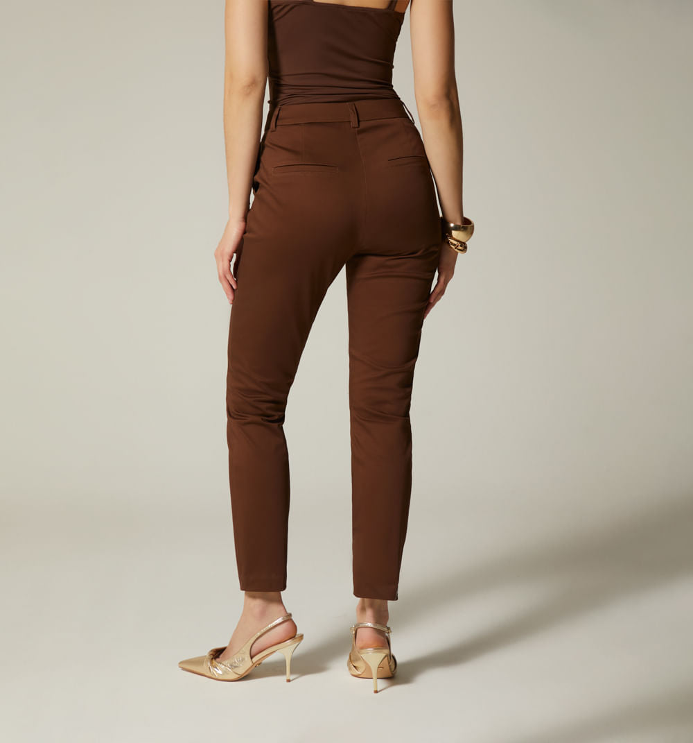 Pantalon Pretina Con Broches