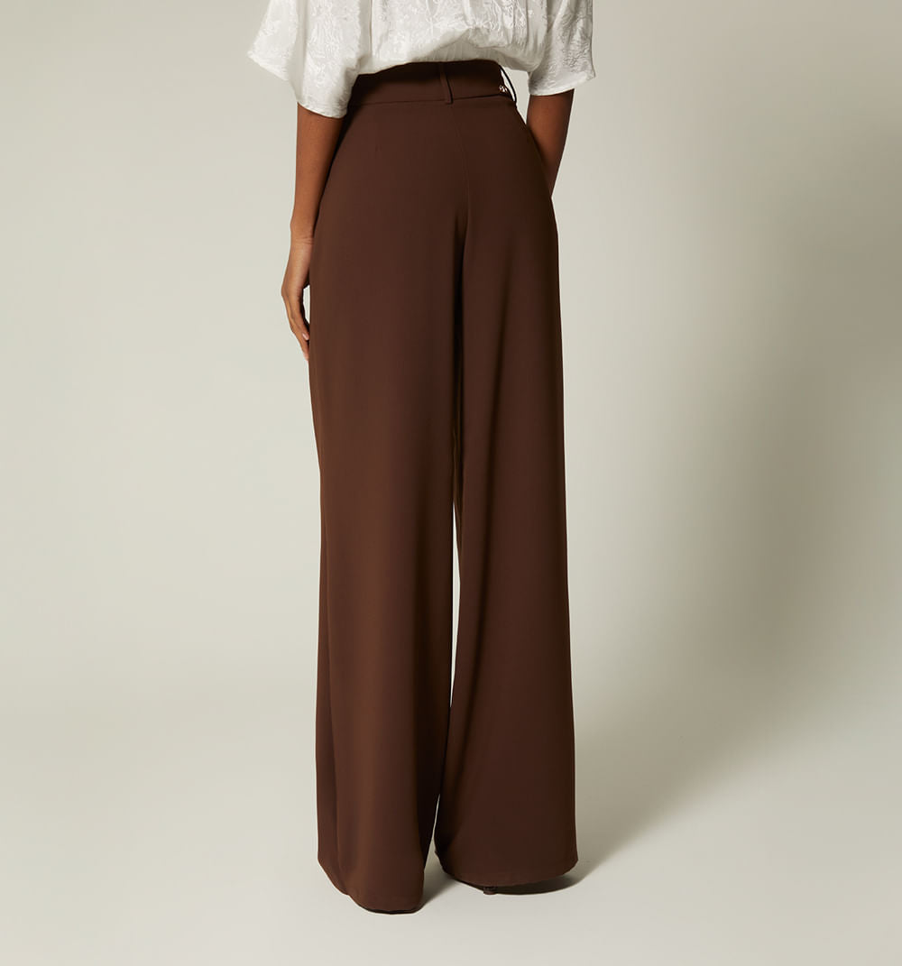 Pantalon Palazo Tiro Alto