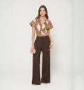 Pantalon Palazo Tiro Alto