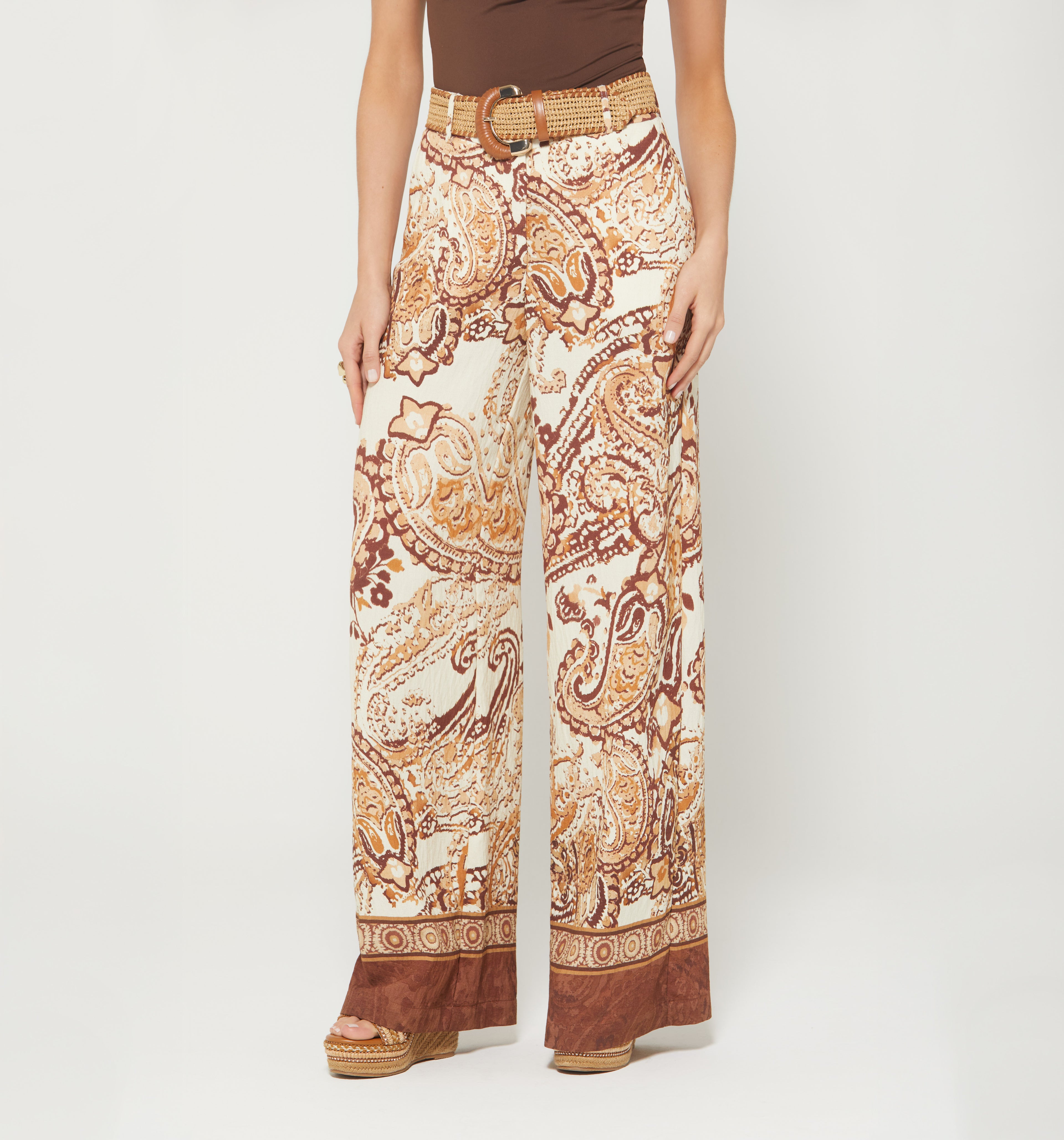 Pantalon Tiro Alto Palazo