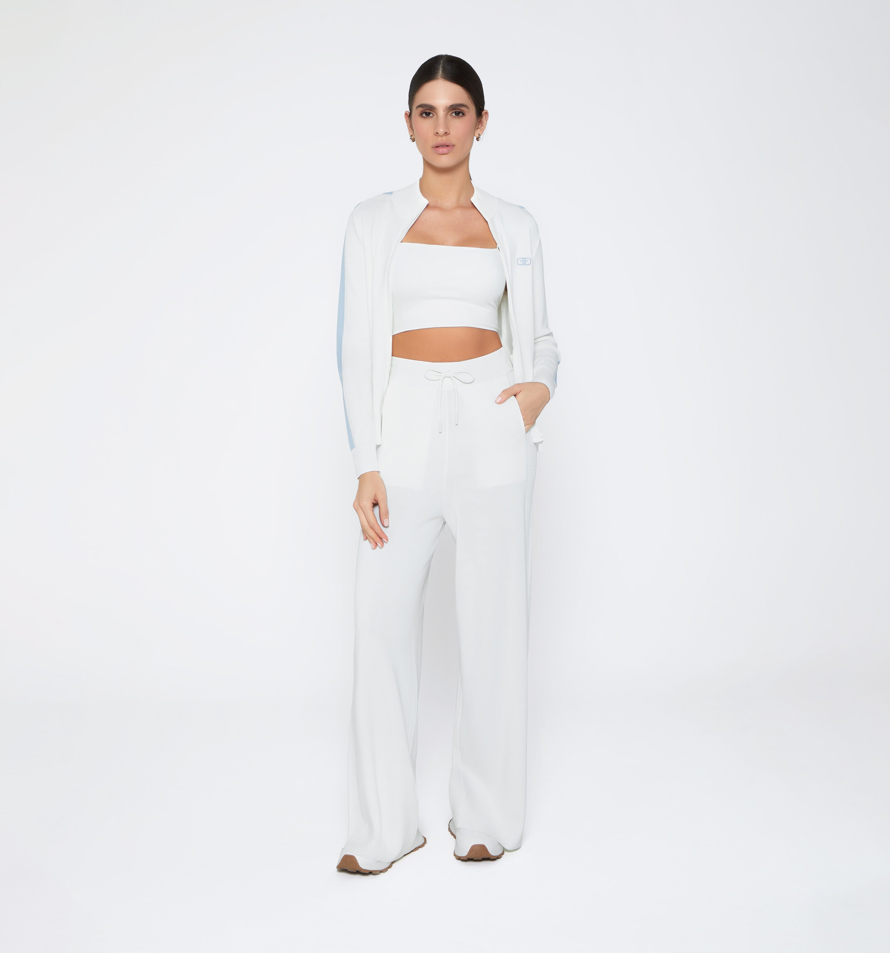 Pantalón Bota Recta Con Bolsillos