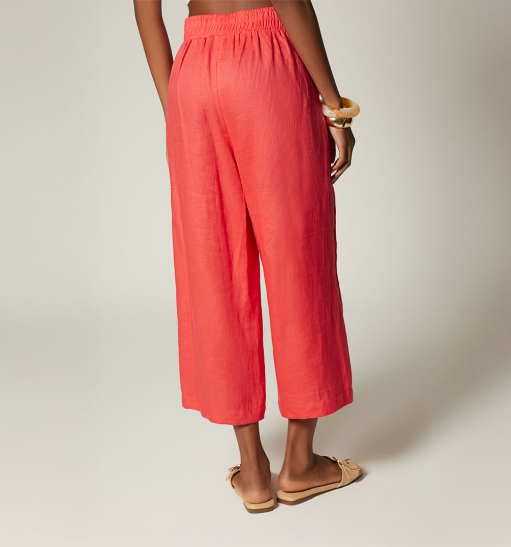 Pantalon Tiro Alto Culotte