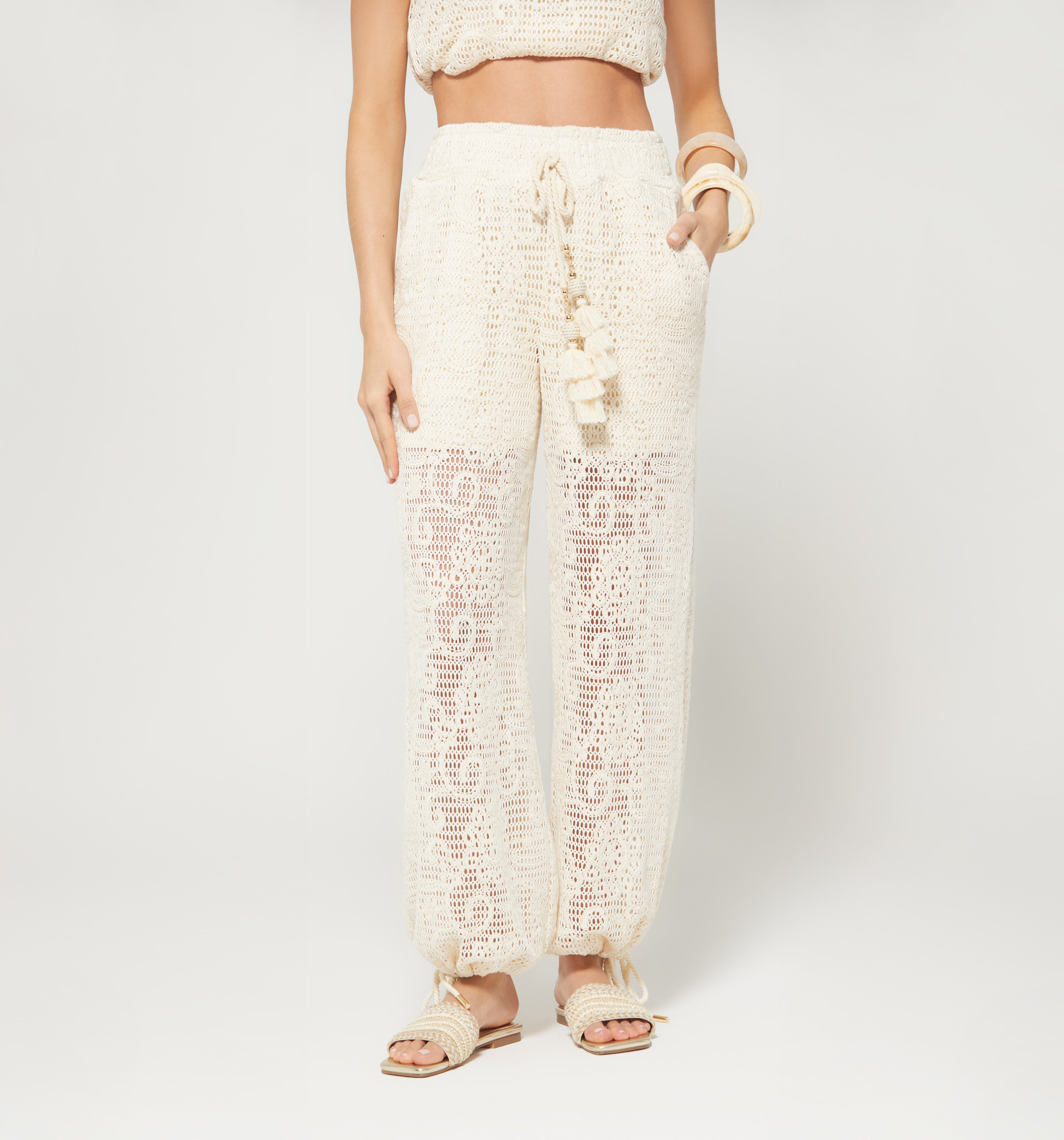 Blusa Halter - Natural