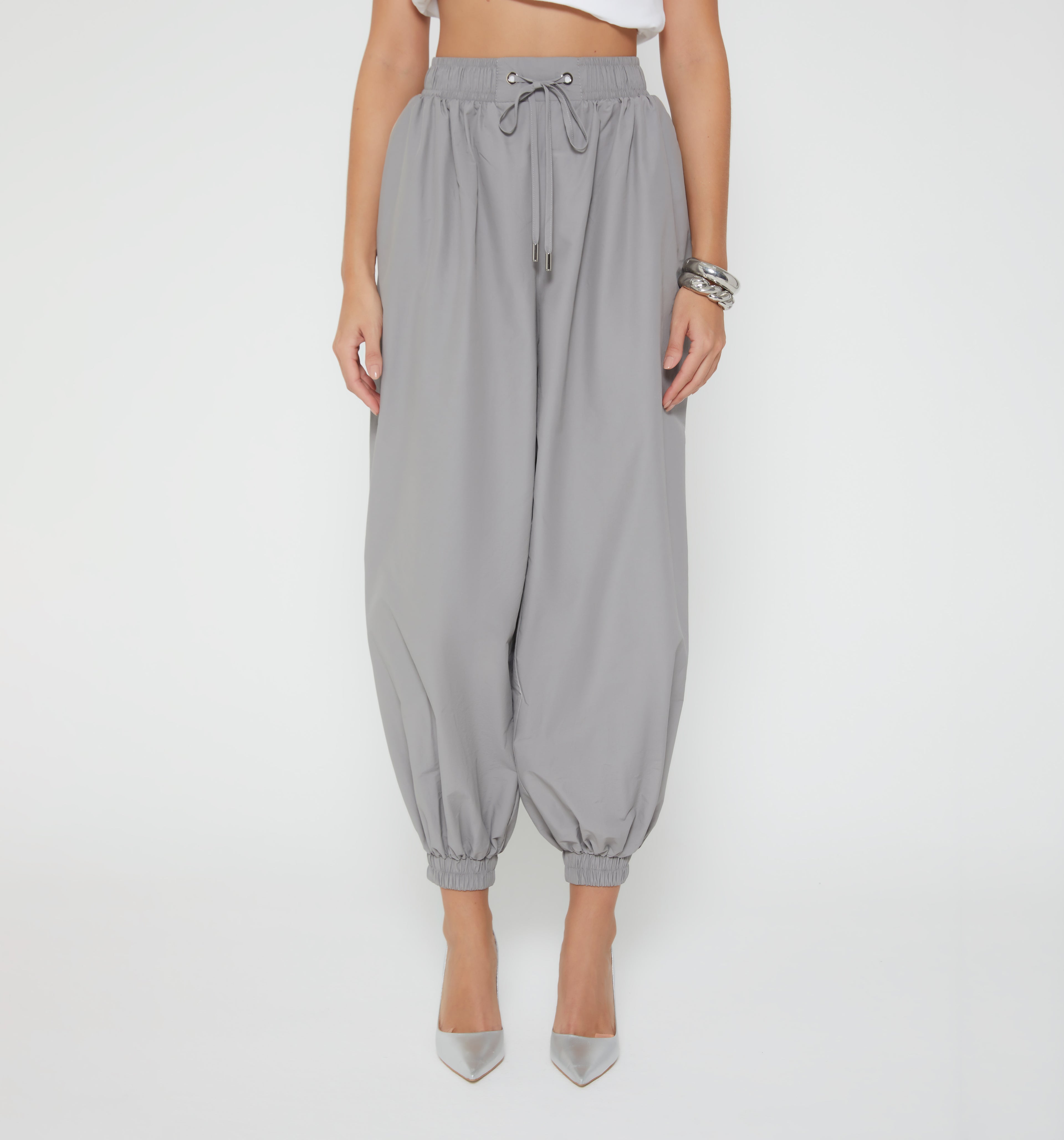 Pantalon Tiro Alto Bombacho
