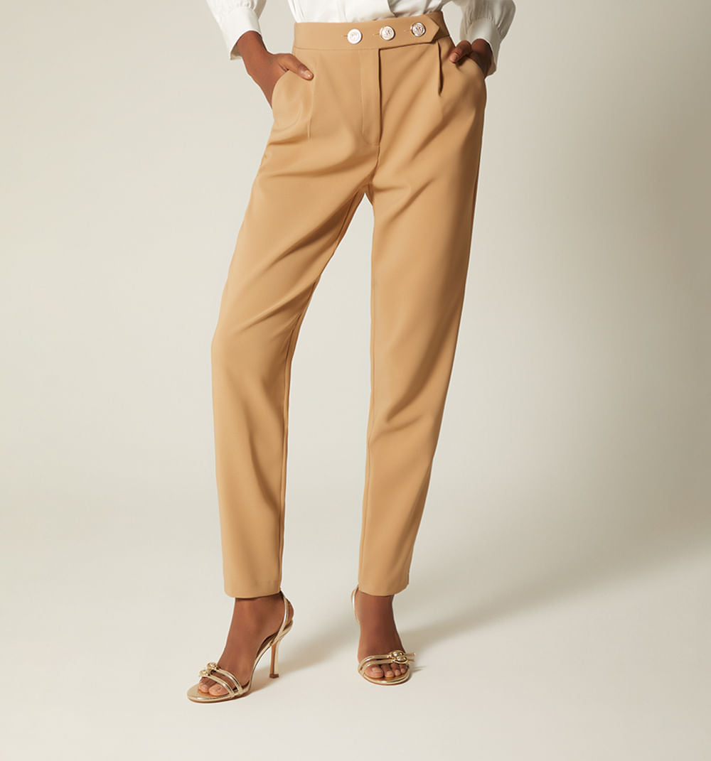 Pantalon Prense Pretina 3 Botones