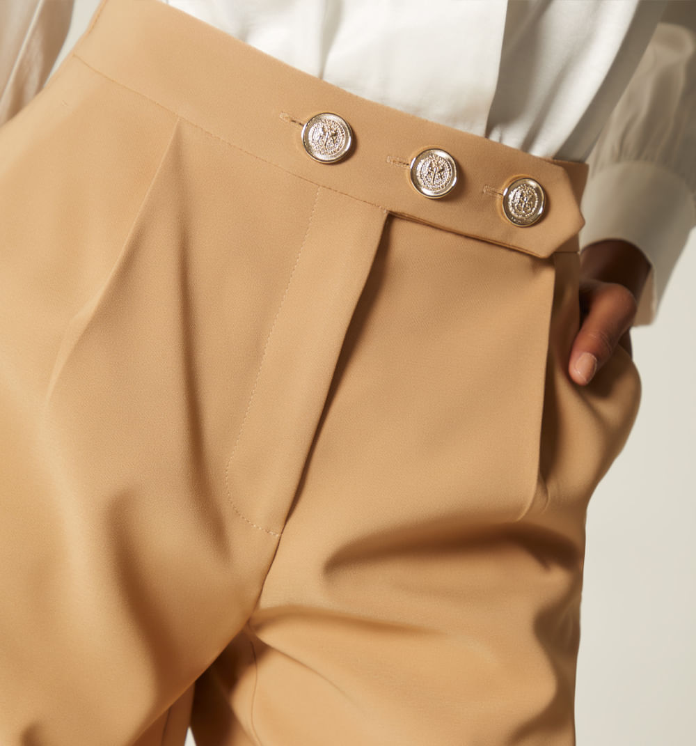 Pantalon Prense Pretina 3 Botones