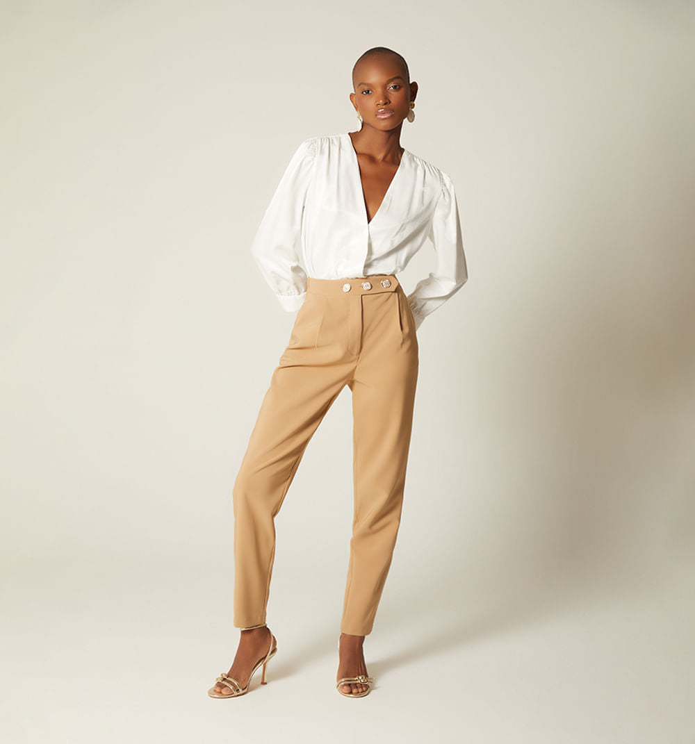 Pantalon Prense Pretina 3 Botones