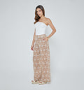 Pantalon Palazo Tiro Alto - Gris