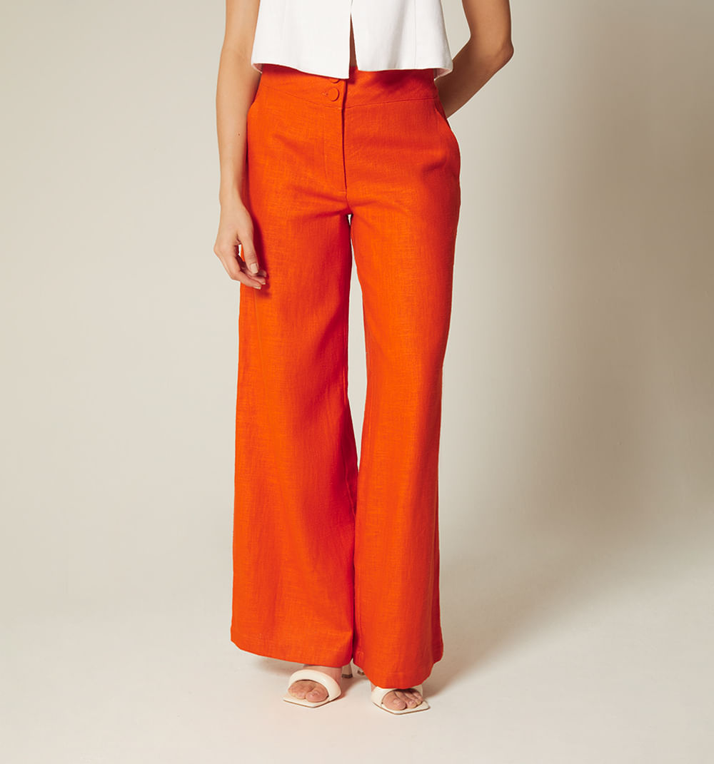 Pantalon Palazo Tiro Alto S028968